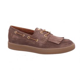 Bootschuh mit Haferlaschenoptik