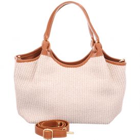 BORSA ART. CLOTY RAFIA MATCH DOLLARO