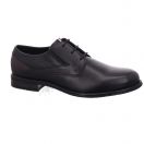 M Lace Up Leather schwarz